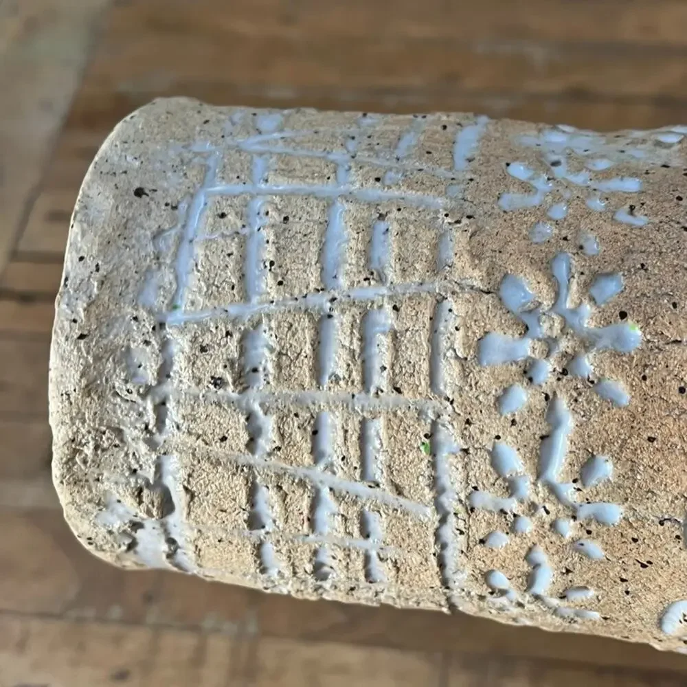 1972 Mid-century Ceramic Flower Vase 9.5